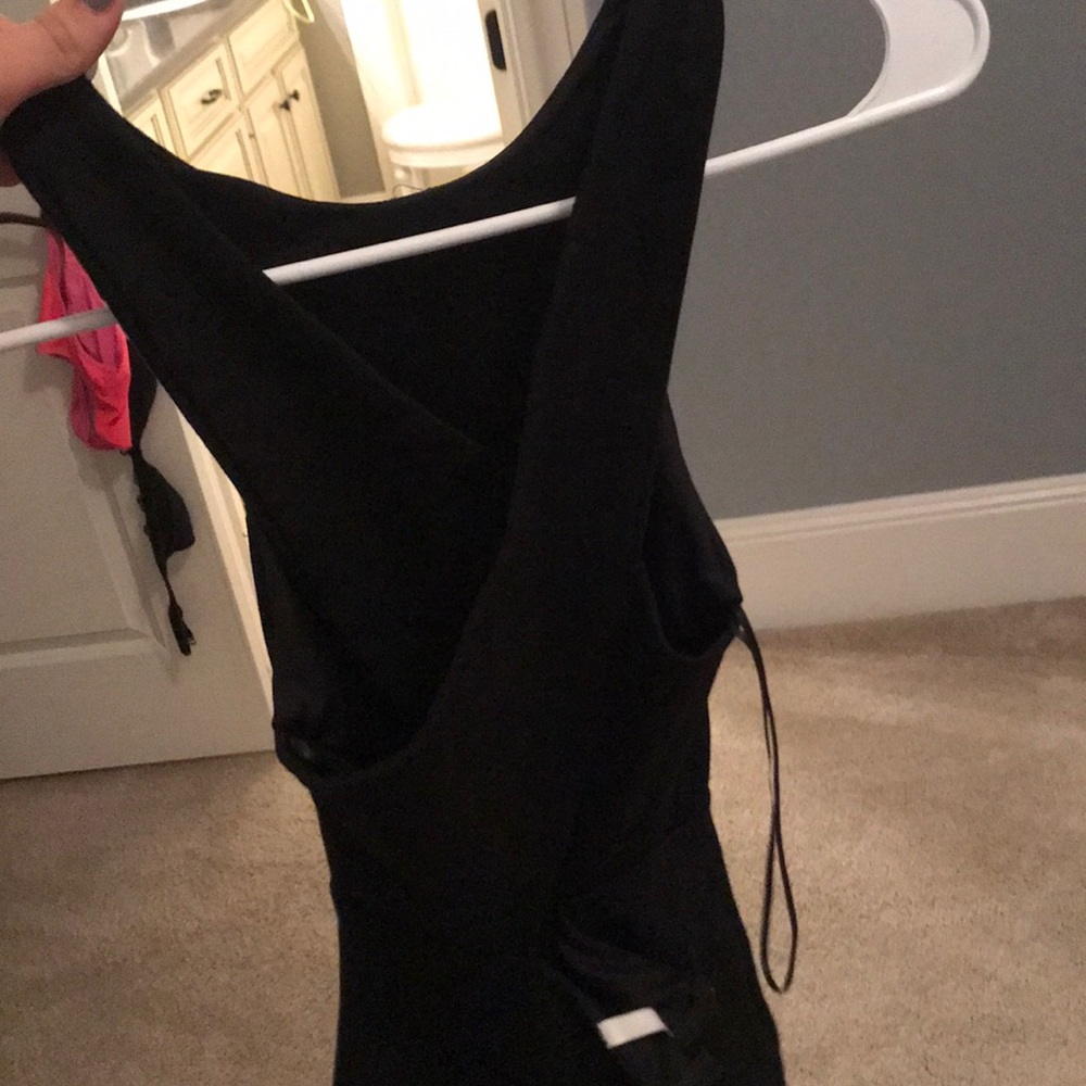 Black cocktail dress